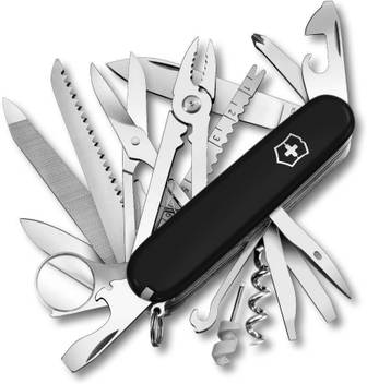 Victorinox Swiss Champ Black Swiss Army Knife Price In India Reviews Ratings Specifications Flipkart Com This product is sold out. victorinox swiss champ black swiss army