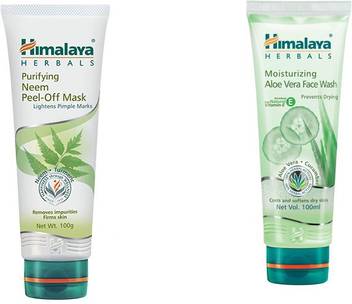 Himalaya Purifying Neem Peel Off Mask Moisturizing Aloe Vera Face Wash Price In India Buy Himalaya Purifying Neem Peel Off Mask Moisturizing Aloe Vera Face Wash Online At Flipkart Com