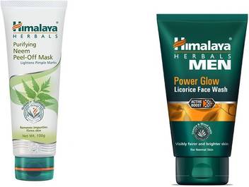 Himalaya Purifying Neem Peel Off Mask Men Power Glow Licorice Face Wash Price In India Buy Himalaya Purifying Neem Peel Off Mask Men Power Glow Licorice Face Wash Online At Flipkart Com