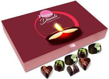 Chocholik Diwali Gift Diwali The Auspicious Festival Of Light Chocolate Box 12pc Truffles Price In India Buy Chocholik Diwali Gift Diwali The Auspicious Festival Of Light Chocolate Box