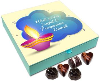 Chocholik Diwali Gift Box Wish A Very Joyful And Prosperous Diwali Chocolate Box 9pc Truffles Price In India Buy Chocholik Diwali Gift Box Wish A Very Joyful And