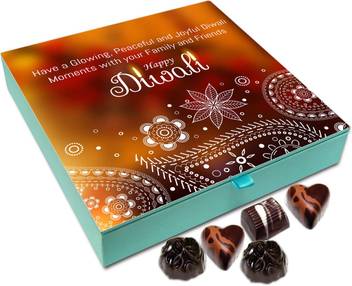 Chocholik Diwali Gift Box Have A Glowing And Peaceful Diwali Chocolate Box 9pc Truffles Price In India Buy Chocholik Diwali Gift Box Have A Glowing And Peaceful Diwali