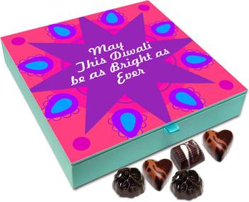 Chocholik Diwali Gift Box May This Diwali Be As Luminous As Ever Chocolate Box 9pc Truffles Price In India Buy Chocholik Diwali Gift Box May This Diwali Be