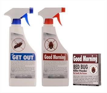 Statue Ayurvedic Good Morning Bed Bug Killer Get Out Cockroach Killer Combo Kit Buy Baby Care Products In India Flipkart Com