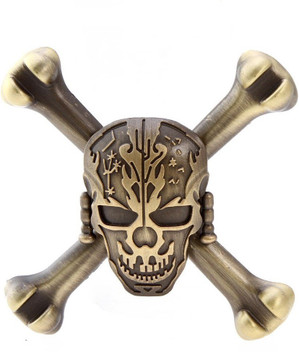 skull fidget spinner
