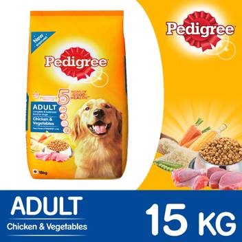 Pedigree Pedigree Chicken Vegetable 15 Kg Dry Adult Dog Food Price In India Buy Pedigree Pedigree Chicken Vegetable 15 Kg Dry Adult Dog Food Online At Flipkart Com