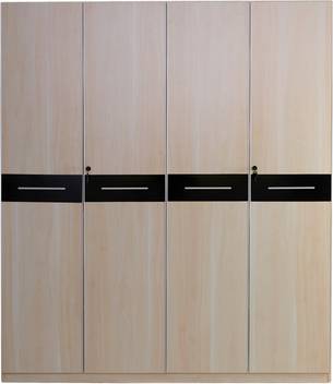 Godrej Interio Luke Four Door Wardrobe Engineered Wood 4 Door