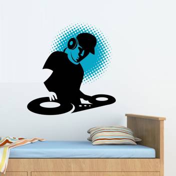 Nilaya By Asian Paints Large Wall Dj Music Wall Sticker Sticker Price In India Buy Nilaya By Asian Paints Large Wall Dj Music Wall Sticker Sticker Online At Flipkart Com