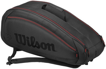 federer team 6 pack tennis bag