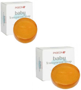 pigeon baby transparent soap