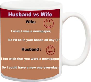 Stylotrendz Husband Vs Wife Funny Quotes Perfect Gift For Karva Chauth Anniversary Ceramic Coffee Mug Price In India Buy Stylotrendz Husband Vs Wife Funny Quotes Perfect Gift For Karva Chauth Anniversary Super wedding quotes and sayings future husband funny 49+ ideas. inr