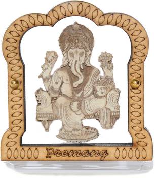 Premang Decors Ganpati Lord Ganesha Statue Enclosed In