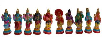 Myangadi Dasavatharam Golu Doll Decorative Showpiece 15 24 Cm Price In India Buy Myangadi Dasavatharam Golu Doll Decorative Showpiece 15 24 Cm Online At Flipkart Com You can also upload dasavatharam movie photos at. buy myangadi dasavatharam golu doll