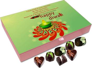 Chocholik Diwali Gift Box Deepawali The Auspicious Festival Of Light Chocolate Box 12pc Truffles Price In India Buy Chocholik Diwali Gift Box Deepawali The Auspicious Festival Of Light