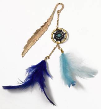 Rooh Dream Catcher Rooh Dream Catcher Blue Leaf Wool Dream