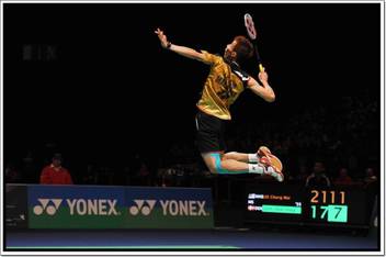 Kumkumarts Lee Chong Wei Smash Wall Sticker Poster 12 X 18 Inch Hd Quality Material Gloss Paper Paper Print Sports Posters In India Buy Art Film Design Movie Music Nature