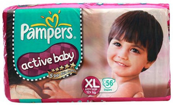 flipkart pampers large