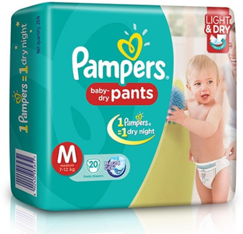 pampers baby diapers medium size