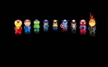 Avenger Captain America Cyclops Hulk 3d Cartoon Famous All Character On Fine Art Paper Hd Quality Wallpaper Poster Fine Art Print Art Paintings Posters In India Buy Art Film