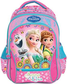Flipkart Com Disney Frozen Anna Elsa Pink School Trolley Bag
