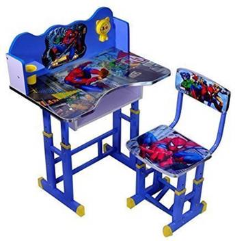 Pp Infinity Disney Cartoon Kids Study Table Chair Metal