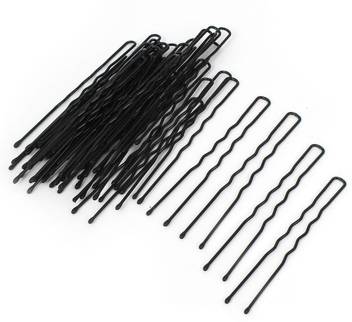 Pixelfox Metal Woman Hair Pin Barrette U Shaped Clip U Pin 100 Pcs