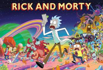 Tv Show Rick And Morty 2 On Fine Art Paper Hd Quality Wallpaper Poster Fine Art Print Tv Series Posters In India Buy Art Film Design Movie Music Nature And
