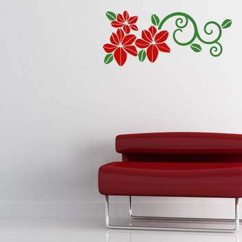 Nilaya By Asian Paints Large Wall Ons Red Floral Wall Sticker Sticker Price In India Buy Nilaya By Asian Paints Large Wall Ons Red Floral Wall Sticker Sticker Online At Flipkart Com