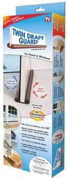 4square 4s 58745 4square Under Door Twin Draft Guard Cover Stop