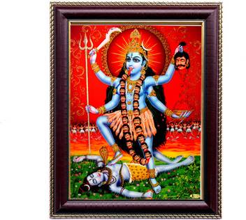 Creative Beautiful Handicraft Maa Kali Wall Hanging For Tample