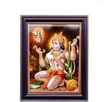 Shree Sai Spiritual Lord Hanuman ji Wall Painting Handicraft For home Glass  Print 11.15 inch x 0.6 inch Painting Price in India - Buy Shree Sai  Spiritual Lord Hanuman ji Wall Painting
