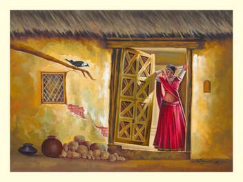 Royal Canvas Art Rajasthani Village Women Canvas 27 Inch X 36 Inch Painting Price In India Buy Royal Canvas Art Rajasthani Village Women Canvas 27 Inch X 36 Inch Painting Online At Flipkart Com