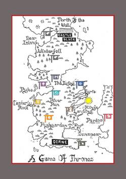 Aabhaas Wall Poster Game Of Thrones Westeros Map Paper Print Typography Posters In India Buy Art Film Design Movie Music Nature And Educational Paintings Wallpapers At Flipkart Com