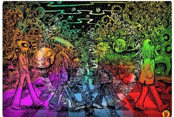 Wall Poster The Alien Beatles Wall Poster Artist Charbak Dipta Paper Print Tv Series Posters In India Buy Art Film Design Movie Music Nature And Educational Paintings Wallpapers At Flipkart Com