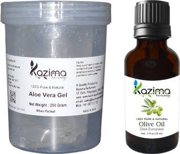 Kazima Pure Natural Aloe Vera Gel Raw 250 Gram And Olive Oil 15ml Ideal For Skin Treatment Dark Circles Face Hair Treatment Price In India Buy Kazima Pure Natural Aloe Aloe vera is safe to use on the face for many skin conditions, such as.