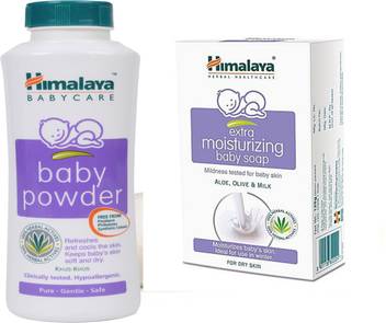 Himalaya Herbals Baby Powder 50g Himalaya Gentle Baby Soap 125g Buy Baby Care Combo In India Flipkart Com
