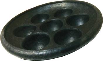 Haavarsh Earthen Ware Appe Paniyarakkal Paniarakkal Pan 0 Cm Diameter Price In India Buy Haavarsh Earthen Ware Appe Paniyarakkal Paniarakkal Pan 0 Cm Diameter Online At Flipkart Com
