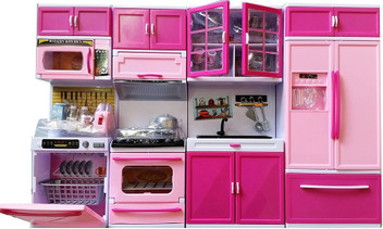 deluxe modern kitchen playset