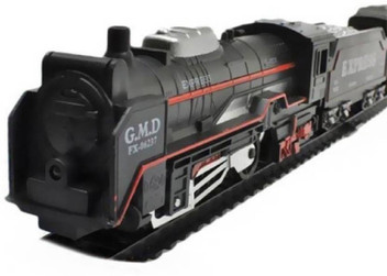 train set with tracks battery operated