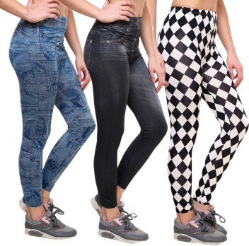 Indian Style Black Jegging (Printed)