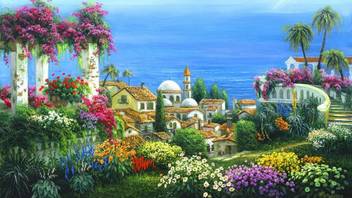 Beautiful Nature Digital Painting Hd Wallpaper On Art Paper Fine Art Print Art Paintings Posters In India Buy Art Film Design Movie Music Nature And Educational Paintings Wallpapers At Flipkart Com