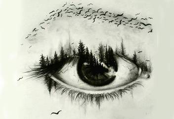 Digital Painting Environmental Eye Poster Wallpaper On Fine Art