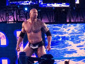 The Rock In Wwe Ring Fight Hd Wallpapers Poster On Fine Art Paper