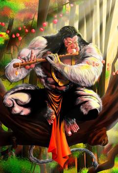 Digital Hanuman Ji Painting Poster On Fine Art Paper 13x19 Fine Art Print Art Paintings Posters In India Buy Art Film Design Movie Music Nature And Educational Paintings Wallpapers At