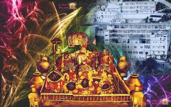 maa vaishno devi wallpaper digital painting poster on large print 36x24 inches photographic paper art paintings posters in india buy art film design movie music nature and educational paintings wallpapers at flip kart
