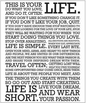 This Is Your Life Poster On Fine Art Paper 13x19 Fine Art Print Art Paintings Posters In India Buy Art Film Design Movie Music Nature And Educational Paintings Wallpapers At