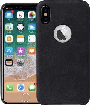 Uniq Back Cover For Apple Iphone X Outfitter Logo Cut Premium Leatherette With Seamless Fit Protection Case Uniq Flipkart Com