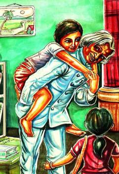 Abdul Kalam With Kids Painting Wallpaper 5 Poster On Fine Art Paper 13x19 Fine Art Print Art Paintings Posters In India Buy Art Film Design Movie Music Nature And Educational
