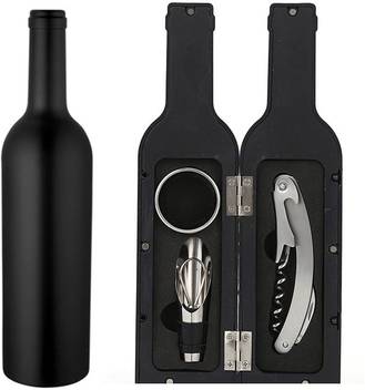 Art N Soul 162097 Big Bottle Shaped Wine Accessory Tools Kit 3 Piece Wine Gift Set Bottle Opener Set Price In India Buy Art N Soul 162097 Big Bottle Shaped Wine Accessory Tools Kit 3