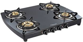 Sunflame Crystal Plus 4b Auto Borosilicate Glass Automatic Gas Stove Price In India Buy Sunflame Crystal Plus 4b Auto Borosilicate Glass Automatic Gas Stove Online At Flipkart Com